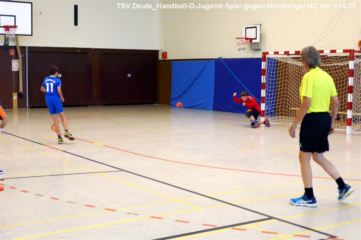 Web 1070131 TSV Deute Handball D Jugend am 1.10.17