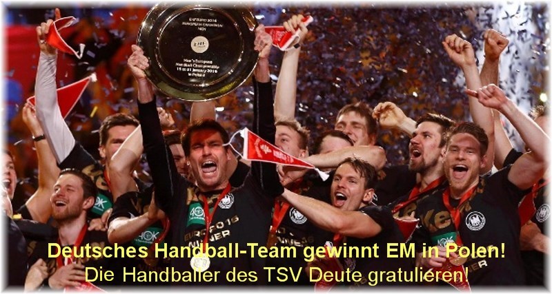 Web Web Dt.Handball Team gewinnt EM