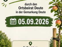 Obstbaumverkauf, Sa. 5.9.26, 10 Uhr